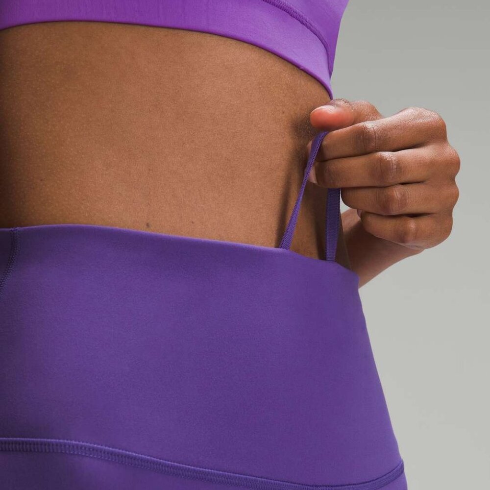 Lululemon Wunder Train High-Rise Short 6" Petrol Purple 12 - Picture 4 of 9